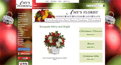 Desktop Screenshot of amystheflorist.com